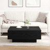 Stolik kawowy Czarny Dąb 80 x 80 x 31 cm
