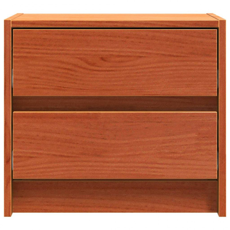 Szafki nocne Woskowy Brąz 40 x 30.5 x 35.5 cm Drewno sosnowe