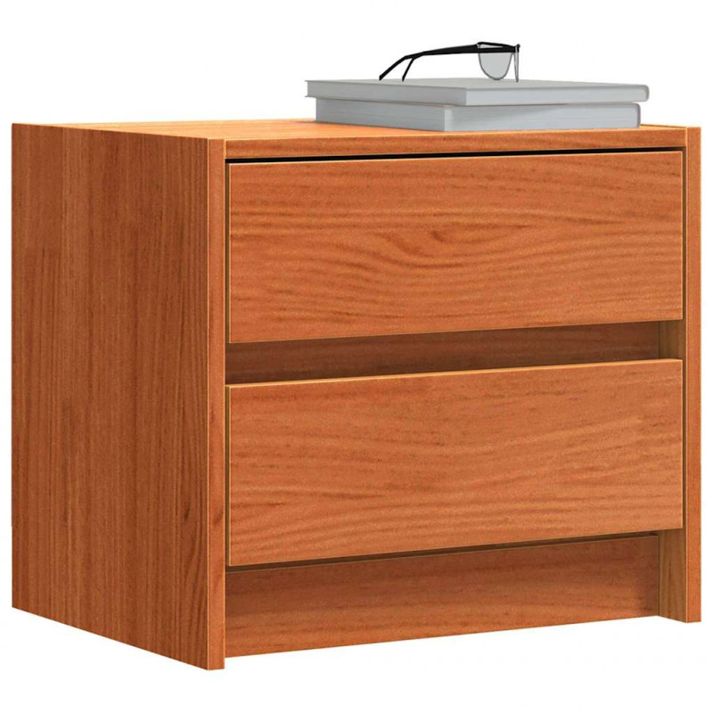 Szafki nocne z szufladą 2 pcs Woskowy Brąz 40 x 30.5 x 35.5 cm