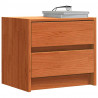 Szafki nocne z szufladą 2 pcs Woskowy Brąz 40 x 30.5 x 35.5 cm
