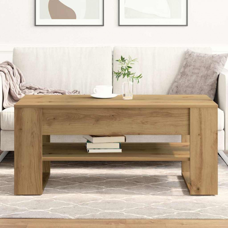 Stolik kawowy Dąb rzemieślniczy 102 x 55 x 45 cm