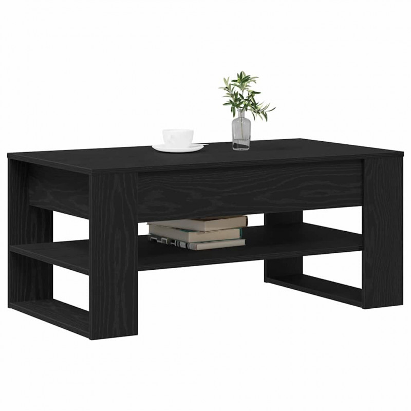 Stolik kawowy Czarny Dąb 102 x 55 x 45 cm