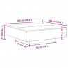 Stolik kawowy Ze LED Lights Stare drewno 100 x 100 x 31 cm
