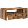 Stolik kawowy z szufladą Stare drewno 102 x 55 x 43,5 cm