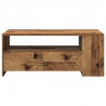 Stolik kawowy z szufladą Stare drewno 102 x 55 x 43,5 cm