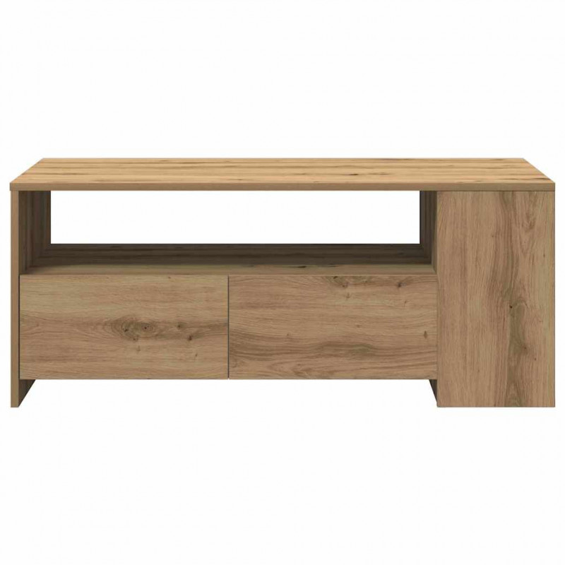Stolik kawowy z szufladą Dąb rzemieślniczy 102 x 55 x 43,5 cm