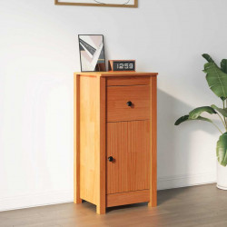 Bufet Woskowy Brąz 39 x 34,5 x 80 cm Lite drewno sosnowe