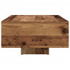 Stolik kawowy Ze LED Lights Stare drewno 85 x 55 x 31 cm