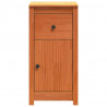 Bufet 2 pcs Woskowy Brąz 39 x 34,5 x 80 cm Lite drewno sosnowe