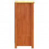 Bufet 2 pcs Woskowy Brąz 39 x 34,5 x 80 cm Lite drewno sosnowe