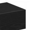 Szafka Nocna z szufladą 2 pcs Czarny Dąb 46 x 30 x 30 cm