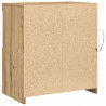 Komoda LED Brązowy 60,5 x 37 x 67 cm Materiał drewnopochodny