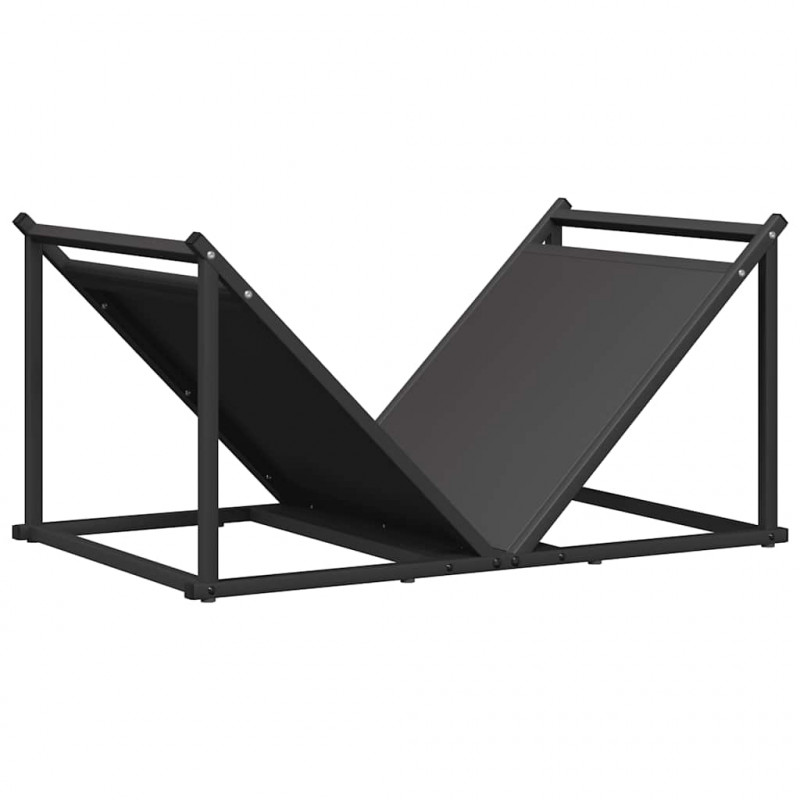Stojak na drewno opałowe 70x43x34,5 cm Stal walcowana na zimno
