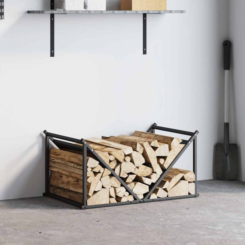 Stojak na drewno opałowe 70x43x34,5 cm Stal walcowana na zimno