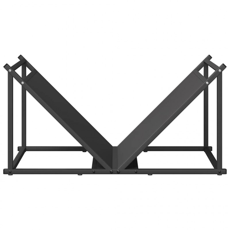 Stojak na drewno opałowe 70x43x34,5 cm Stal walcowana na zimno