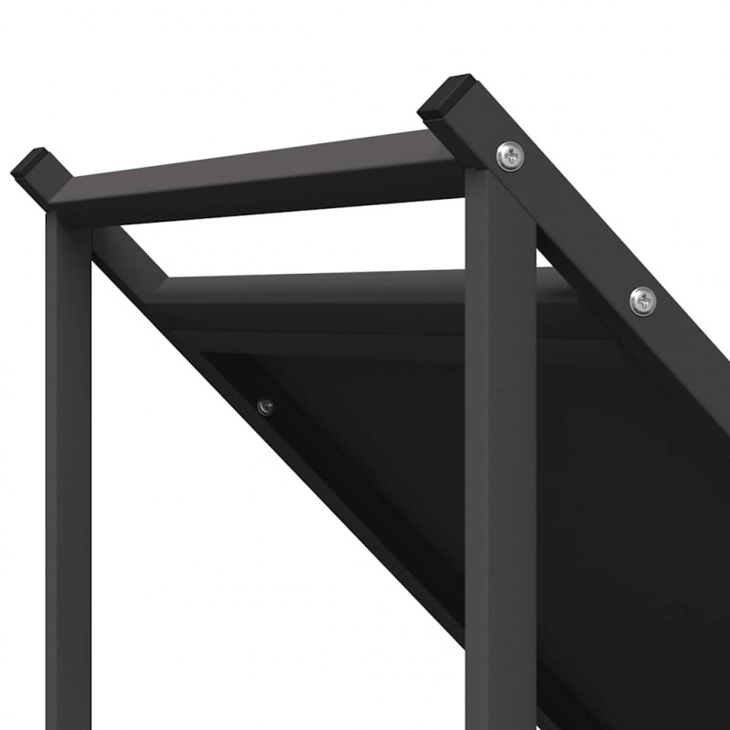 Stojak na drewno opałowe 70x43x34,5 cm Stal walcowana na zimno
