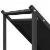 Stojak na drewno opałowe 70x43x34,5 cm Stal walcowana na zimno
