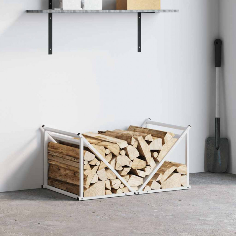 Stojak na drewno opałowe 70x43x34,5 cm Stal walcowana na zimno