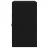 Komoda LED Czarny 60,5 x 37 x 67 cm Materiał drewnopochodny