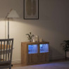 Komoda LED 2 pcs Dąb rzemieślniczy 41 x 37 x 67 cm