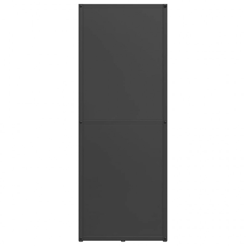 Stojak na drewno opałowe 40x30x80 cm Stal walcowana na zimno