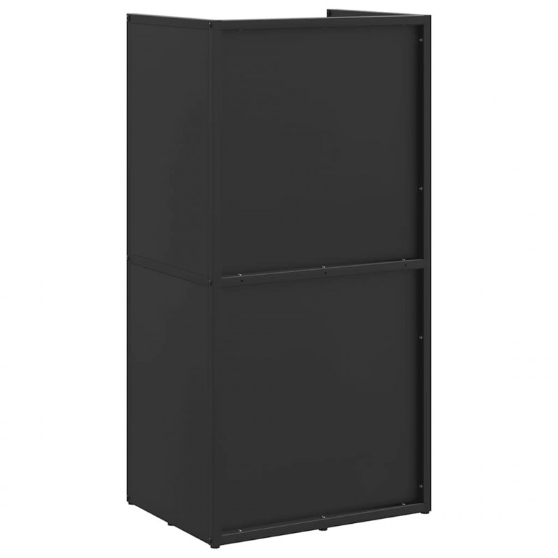 Stojak na drewno opałowe 40x30x80 cm Stal walcowana na zimno