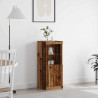 Komoda LED Brązowy 41 x 37 x 100 cm Materiał drewnopochodny