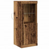 Komoda LED Brązowy 41 x 37 x 100 cm Materiał drewnopochodny