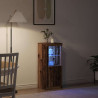 Komoda LED Brązowy 41 x 37 x 100 cm Materiał drewnopochodny