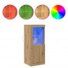 Komoda LED Brązowy 41 x 37 x 100 cm Materiał drewnopochodny