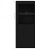 Komoda LED Czarny 41 x 37 x 100 cm Materiał drewnopochodny