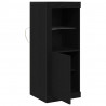 Komoda LED Czarny 41 x 37 x 100 cm Materiał drewnopochodny