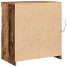 Komoda LED Brązowy 60,5 x 37 x 67 cm Materiał drewnopochodny