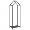 Stojak na drewno opałowe antracyt 40x25x120 cm