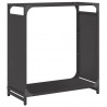 Stojak na drewno opałowe 60x28x65 cm Stal walcowana na zimno