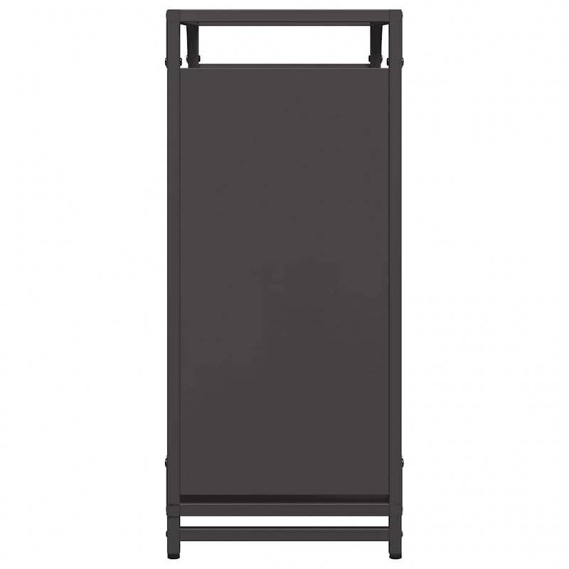 Stojak na drewno opałowe 60x28x65 cm Stal walcowana na zimno