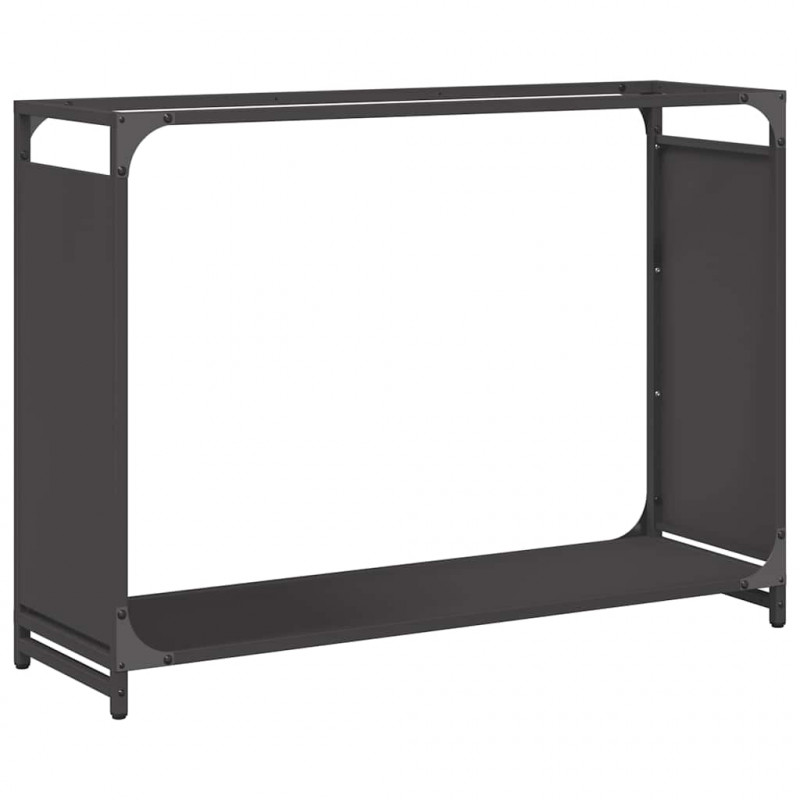 Stojak na drewno opałowe 90x28x65 cm Stal walcowana na zimno