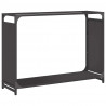 Stojak na drewno opałowe 90x28x65 cm Stal walcowana na zimno