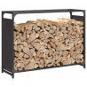 Stojak na drewno opałowe 90x28x65 cm Stal walcowana na zimno