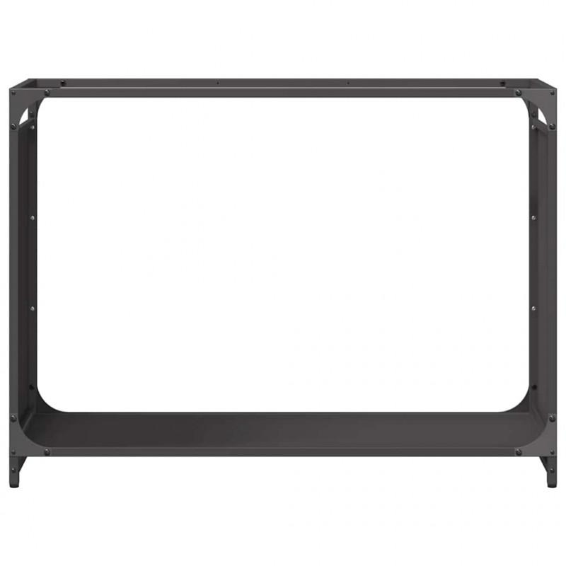 Stojak na drewno opałowe 90x28x65 cm Stal walcowana na zimno