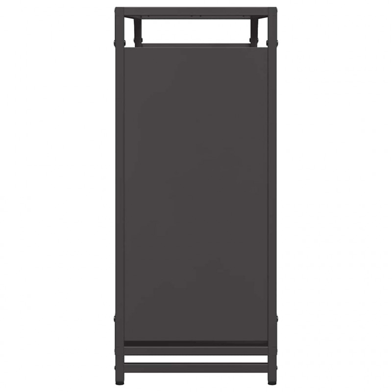 Stojak na drewno opałowe 90x28x65 cm Stal walcowana na zimno