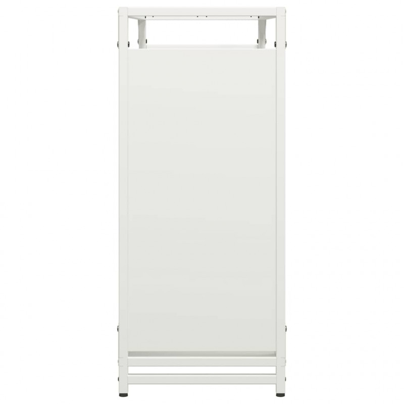 Stojak na drewno opałowe 90x28x65 cm Stal walcowana na zimno