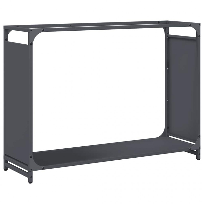 Stojak na drewno opałowe 90x28x65 cm Stal walcowana na zimno