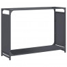 Stojak na drewno opałowe 90x28x65 cm Stal walcowana na zimno