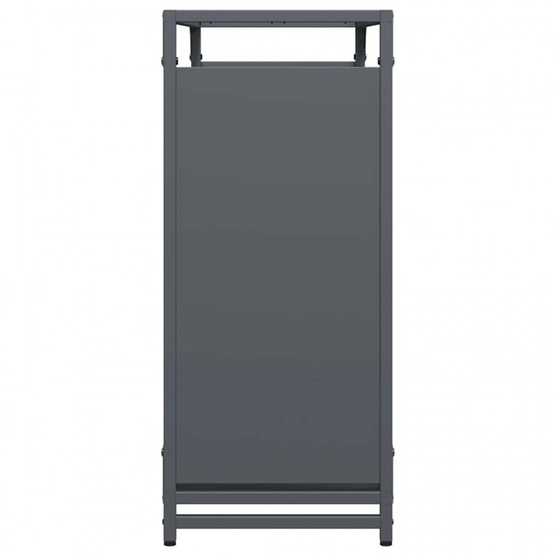 Stojak na drewno opałowe 90x28x65 cm Stal walcowana na zimno