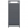 Stojak na drewno opałowe 90x28x65 cm Stal walcowana na zimno