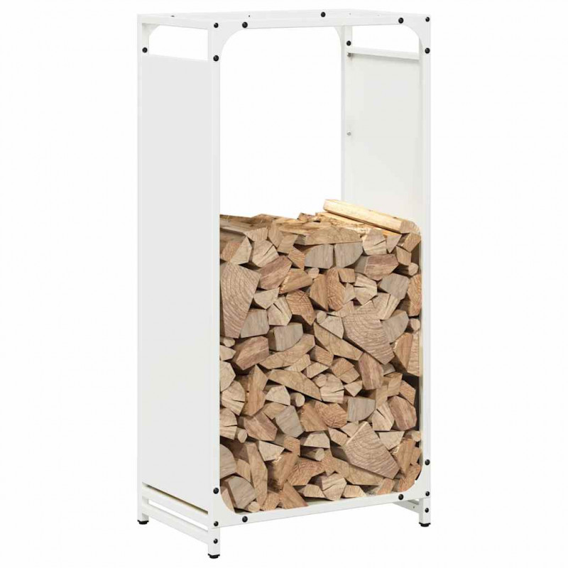 Stojak na drewno opałowe 44x28x90 cm Stal walcowana na zimno