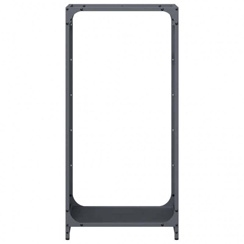 Stojak na drewno opałowe 44x28x90 cm Stal walcowana na zimno