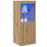 Komoda LED Ze LED Lights Dąb rzemieślniczy 41 x 37 x 100 cm