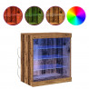Komoda LED Ze LED Lights Stare drewno 60,5 x 37 x 67 cm